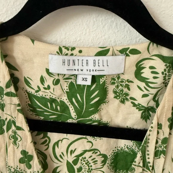 Hunter Bell linen blend mini dress - Picture 2 of 3